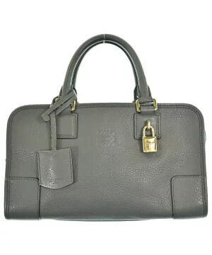 Loewe Amazona handbag embossed logo Gray